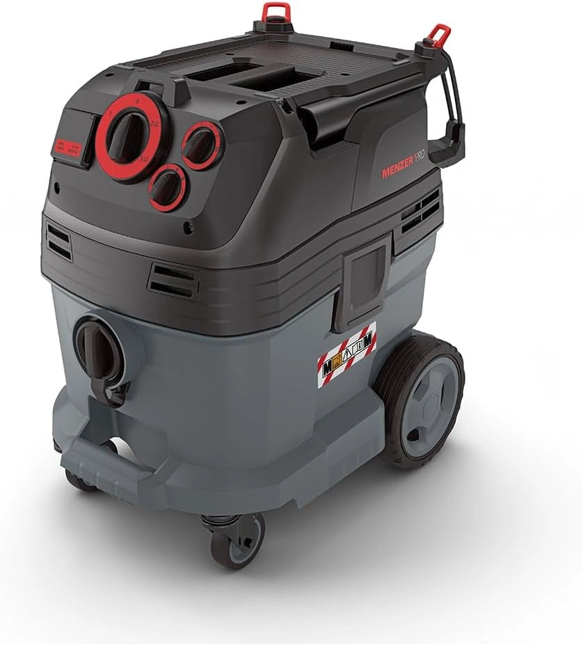MENZER Aspirateur Industriel VCM 530 Pro Wood Aspir. Eau et Poussière, 30 Ltr., Aspirateur de Sécurité, Classe de Poussière M