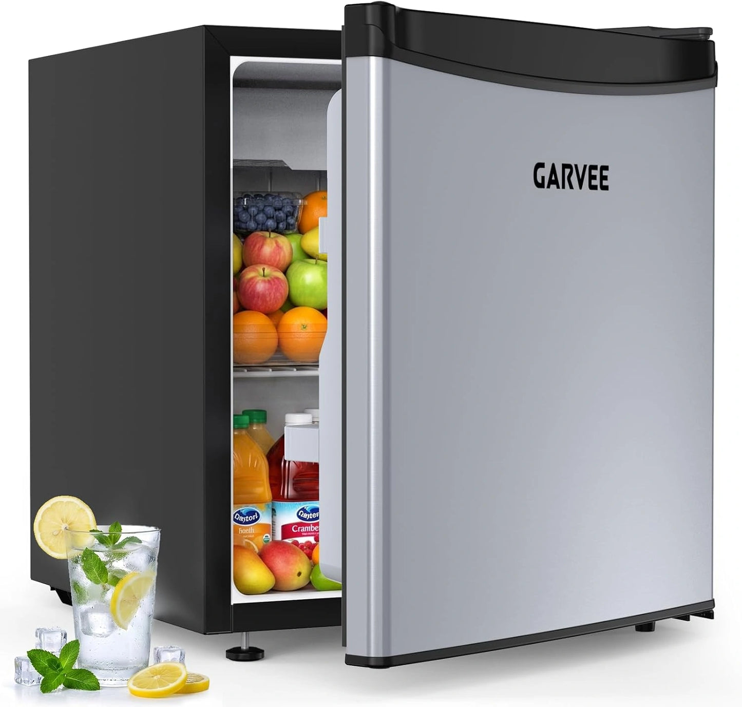 Frigo, Silencieux 41 dB, Porte Réversible, Bac À Légumes, pour Dortoir, Chambre, réfrigérateur, 50,1 cm, 45 L