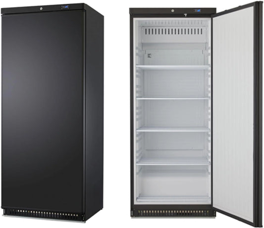 L2G - Armoire Réfrigérée 1 Porte - Carrosserie Noire, 0/+8°C - Gaz Réfrigérant R600 a - 775x744x1900 mm - 600 Litres