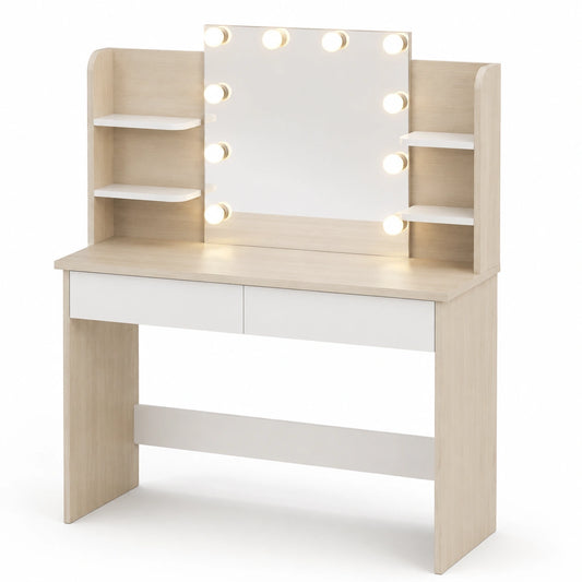 coiffeuse-avec-miroir-led-reglable-rangement-2-tiroirs-et-4-etageres-table-de-maquillage-moderne-blanche-hkpvec5289dr