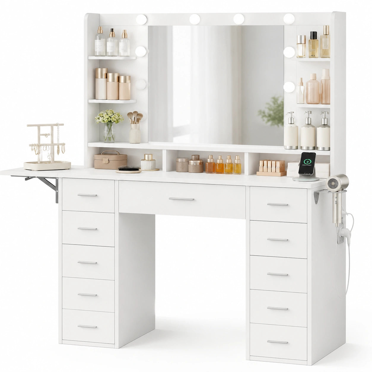 coiffeuse-eclairee-avec-miroir-lumineux-reglable-et-rangement-spacieux-ljvnla5202cm