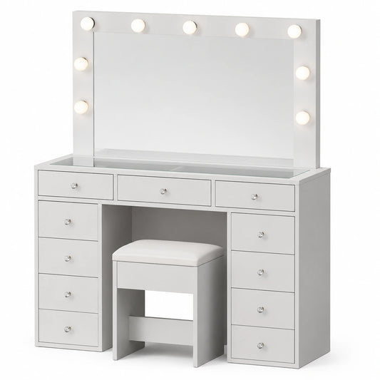 coiffeuse-blanc-avec-miroir-eclaire-et-tiroirs-multiples-ypnxdb5280wl