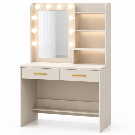 table-de-maquillage-avec-led-et-rangements-aiiypt5291wm